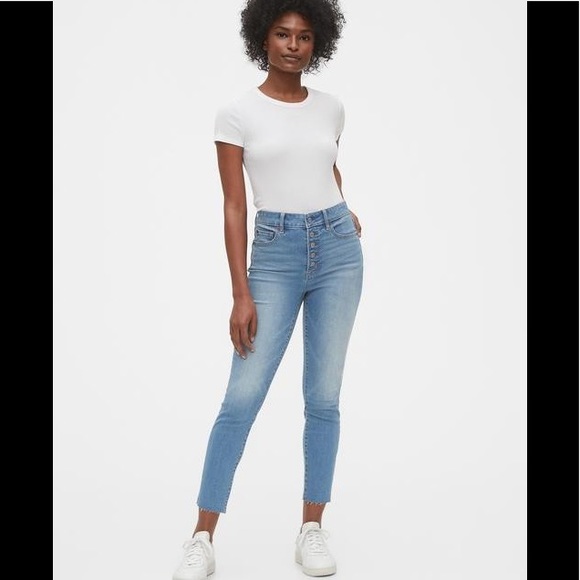 High Rise Curvy True Skinny Ankle Jeans - Picture 3 of 5